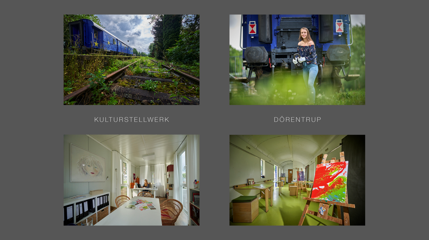 Collage Dritter Ort: Kulturstellwerk Dörentrup