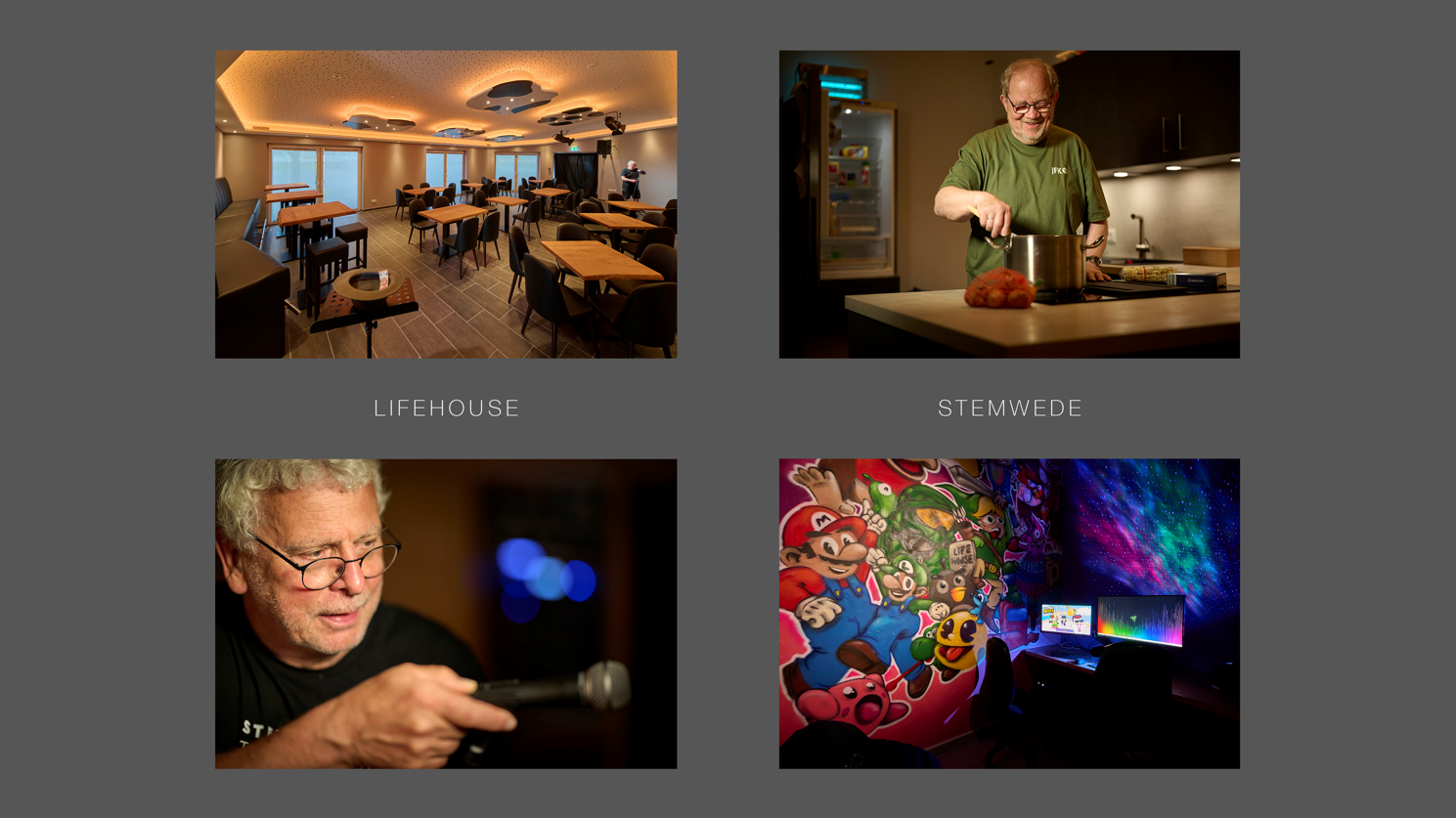 Collage Dritter Ort: Lifehouse Stemwede