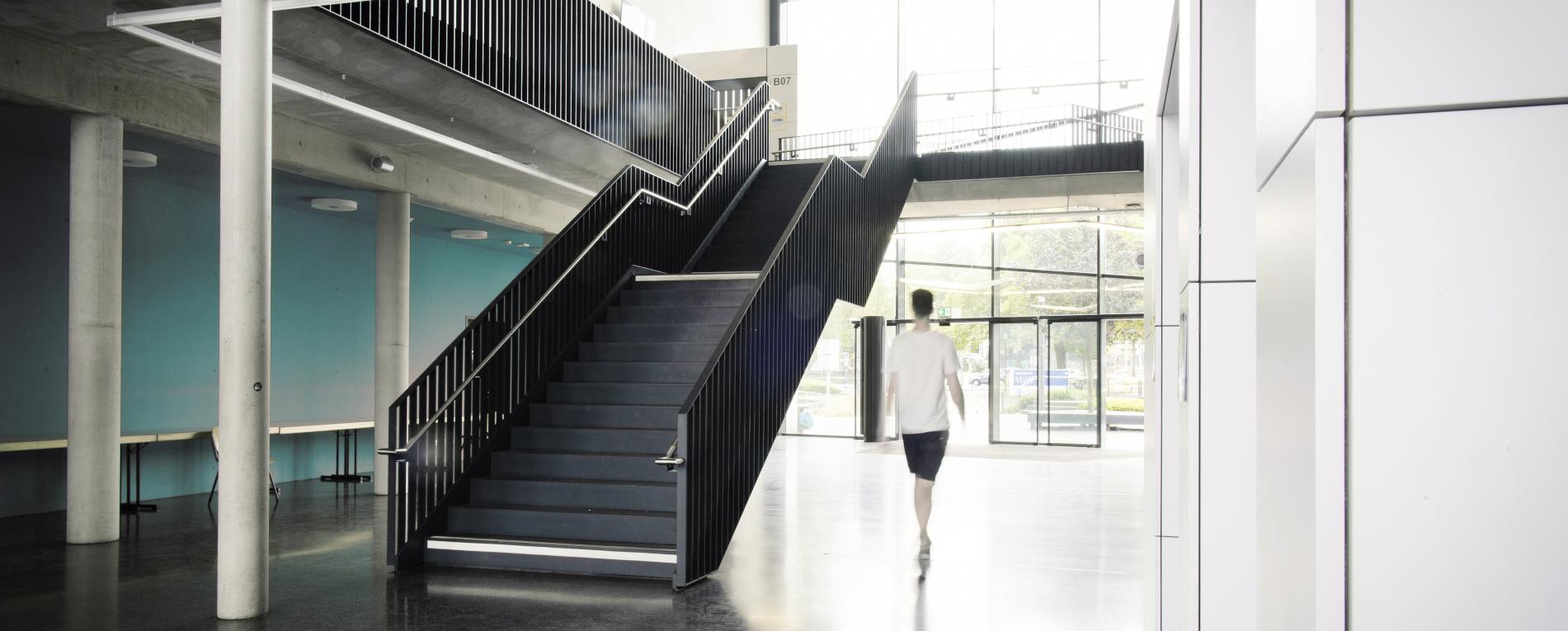 Treppe in einer Hochschule