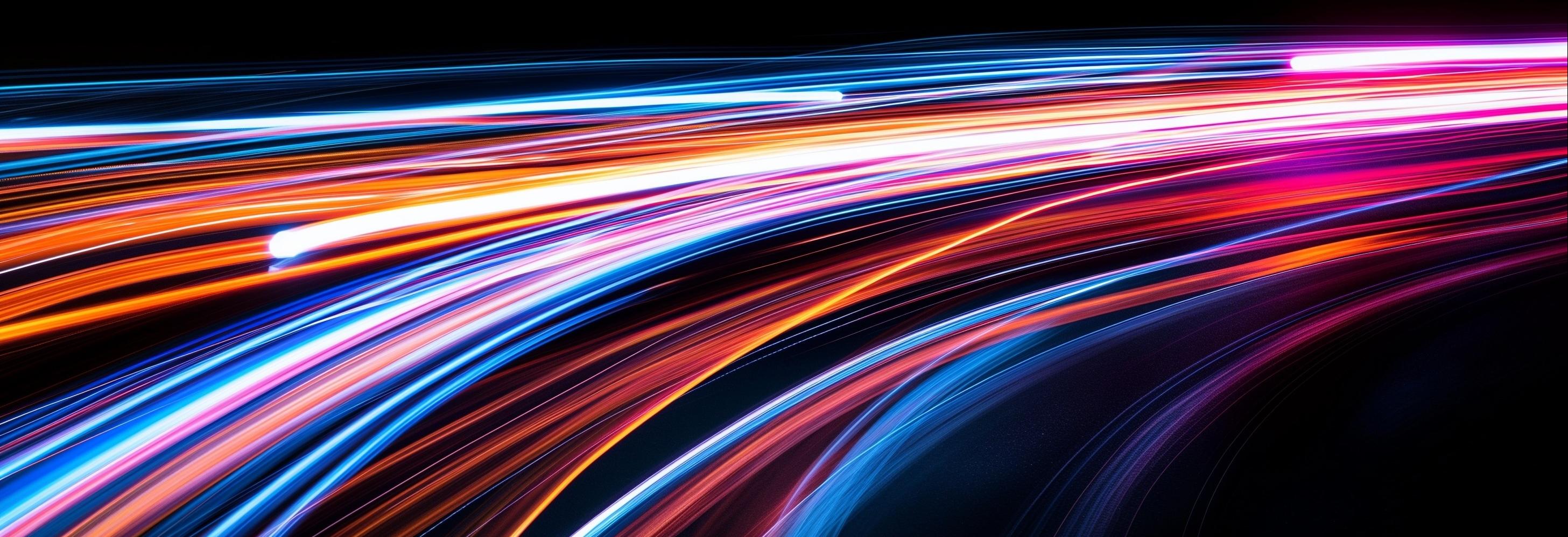 Lichtstrahlen in einem Raum