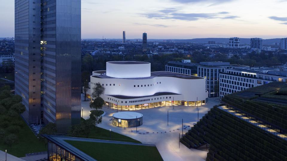 Aufsicht Düsseldorfer Schauspielhaus